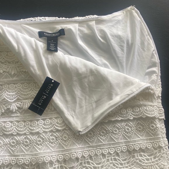 White House Black Market Lace Pencil Skirt - Picture 8 of 14